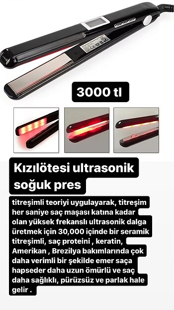 Kızılötesi ultrasonik soğuk pres