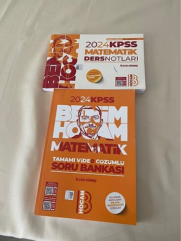 Matematik ders notları ile çözümlü soru bankası ikili set