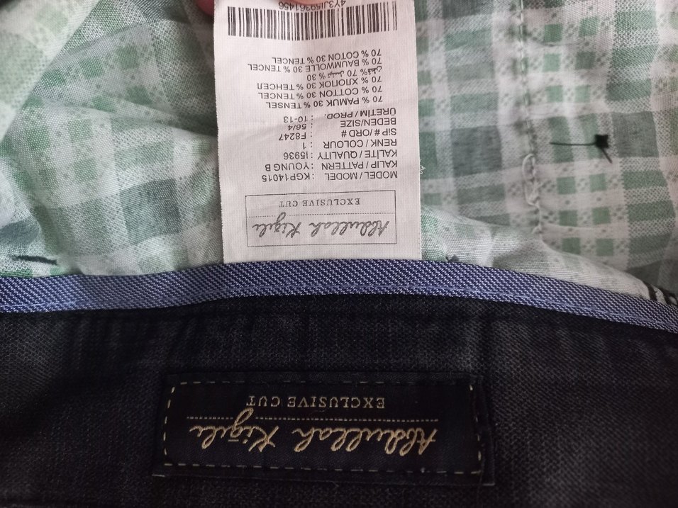 Kiğılı Düz Kesim Pantolon — görsel 3/8