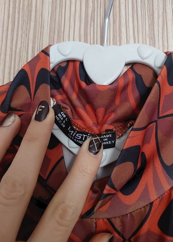 büzmeli, Yüksek Yakalı Kadın Bluz - Görsel 4