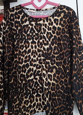l Beden LEOPARLI BLUZ