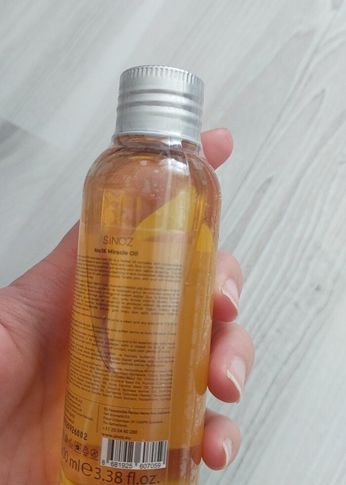 SİNOZ BAKIM YAĞI  - Görsel 4