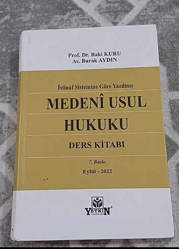 Medeni usul hukuku baki kuru