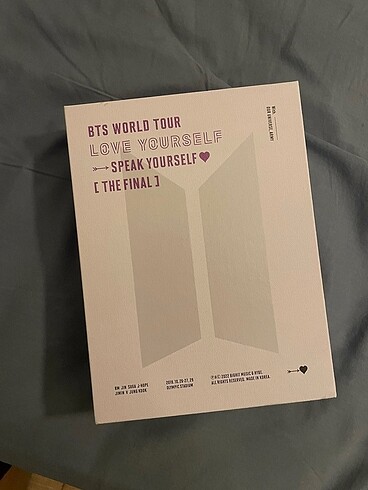 Bts love yourself the final dvd satış