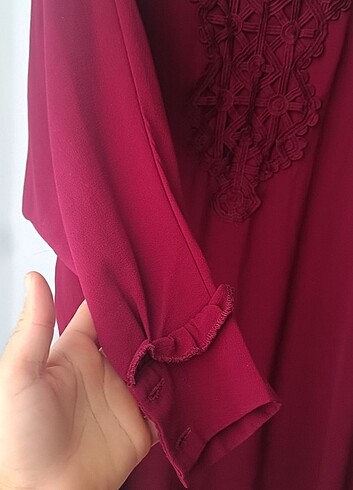 Diğer Bordo tunik