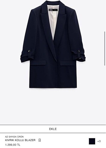 Blazer Çeket
