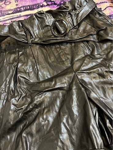 Deri şort - Görsel 5