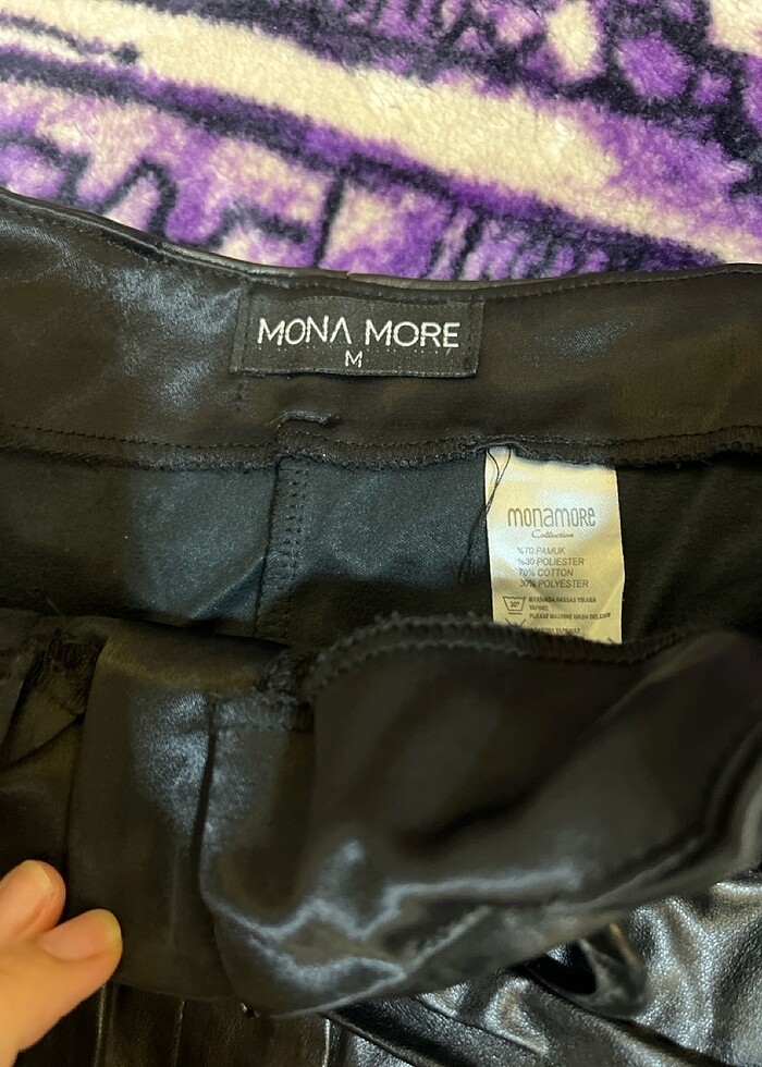 Deri şort - Görsel 3