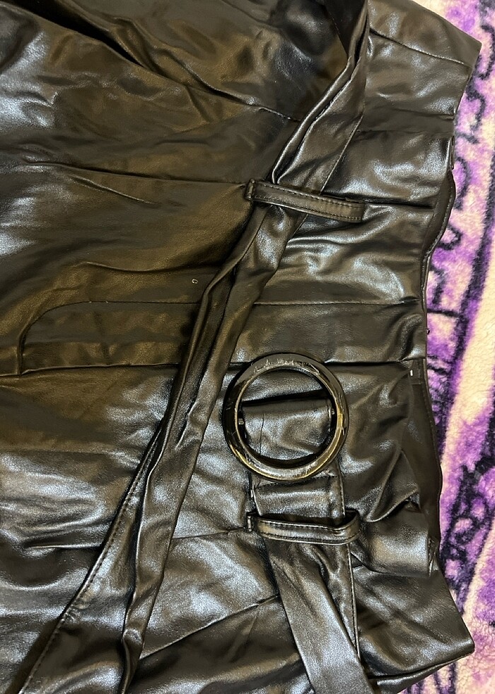 Deri şort - Görsel 2