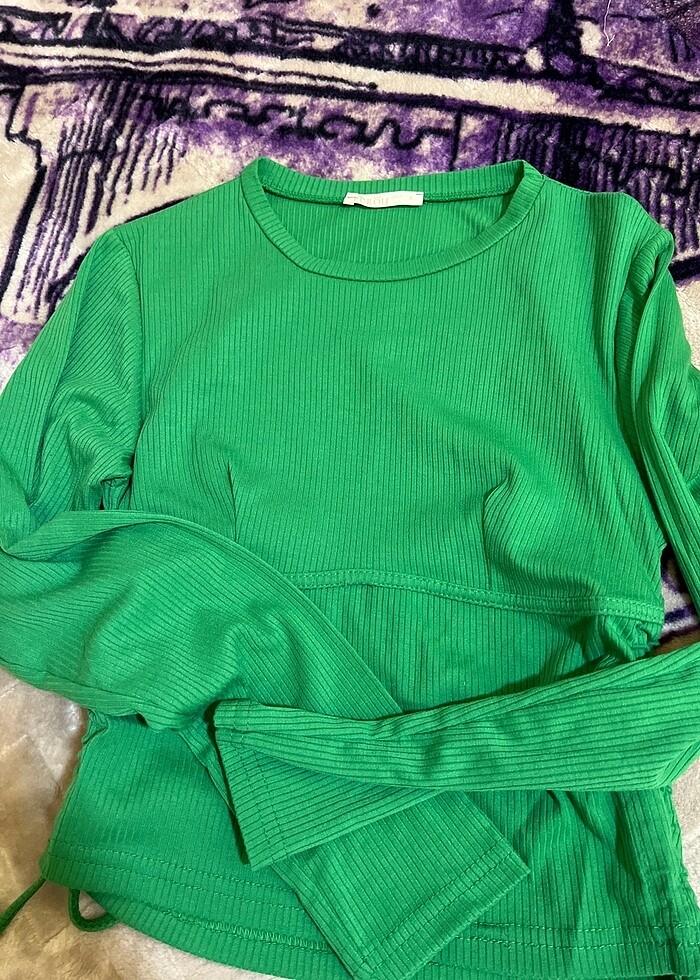 yeşil kazak - Görsel 3