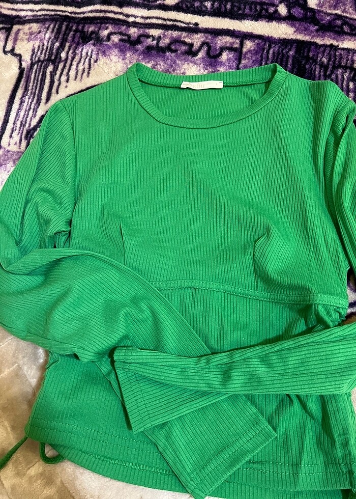 yeşil kazak - Görsel 4