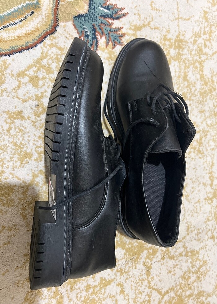 siyah şık ayakkabı - Görsel 5