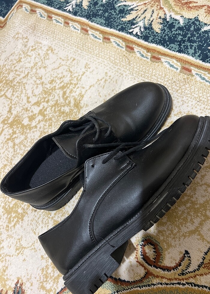 siyah şık ayakkabı - Görsel 2