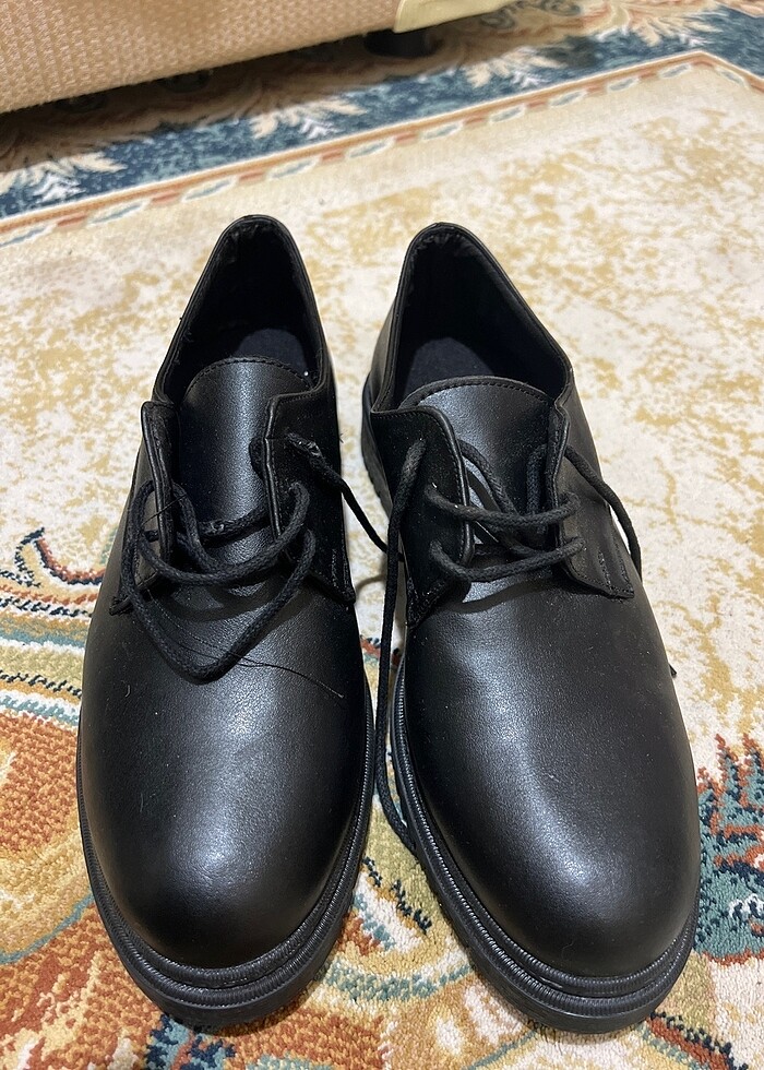 siyah şık ayakkabı - Görsel 4