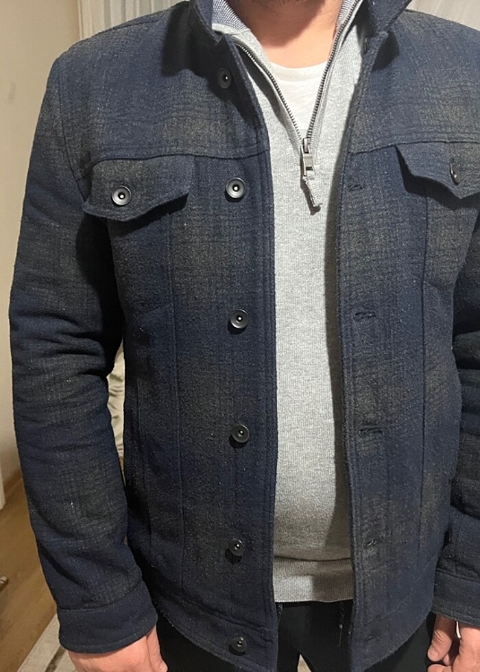 Koton hem ceket hem mont hem gömlek - Görsel 2