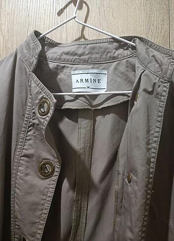 36 Beden camel Renk Trenç pardesu