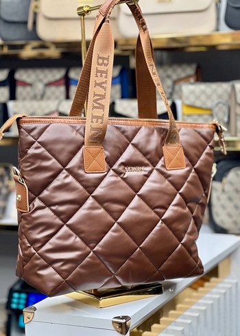 Bymen kapitone Kadın Omuz Çantası - Görsel 5