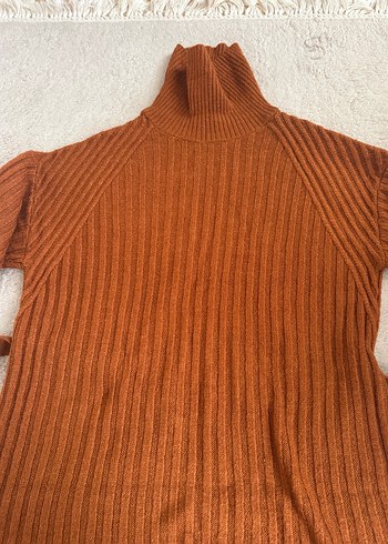 Kemerli Triko Elbise - Görsel 4