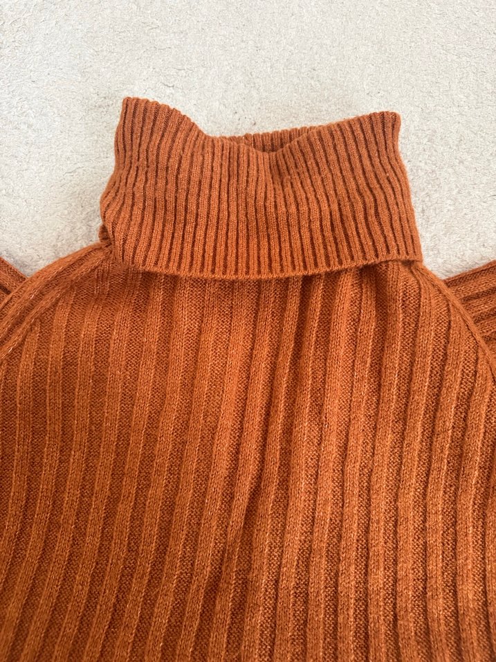 Kemerli Triko Elbise - Görsel 5