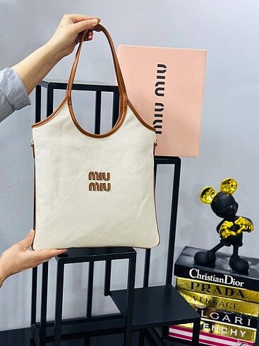 Miu Miu Miu Miu üst kalite tote