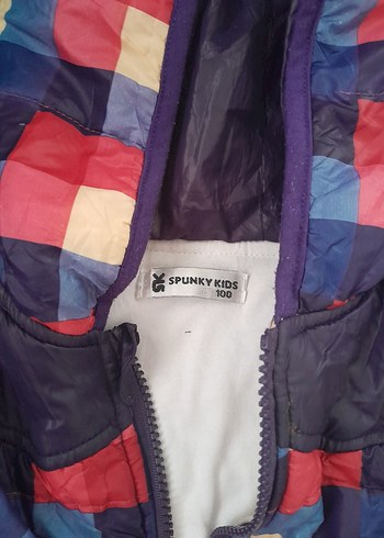 Kareli Kapüşonlu Erkek Bebek Kayak Tulumu - Görsel 4