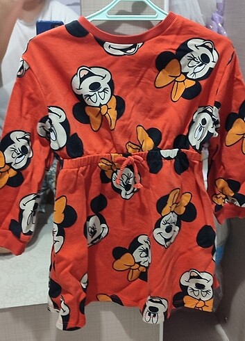 LC Waikiki Mickey mouse elbise 