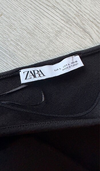 l Beden Zara Triko Tek Kol Body