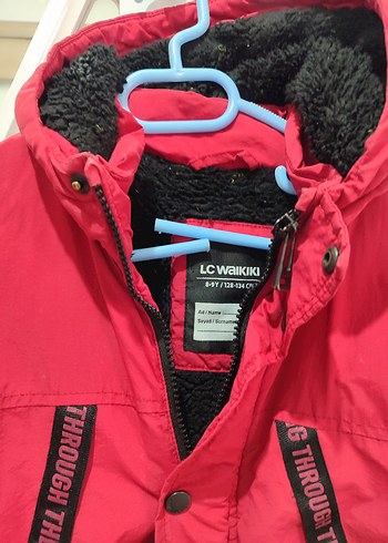 LC Waikiki Erkek Çocuk Kırmızı Fermuarlı Street Wear Mont