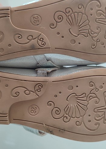 Kız Çocuk Beyaz Tokalı Babet Ayakkabı - Görsel 5