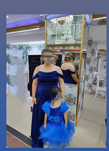 Saks mavisi abiye - Görsel 2