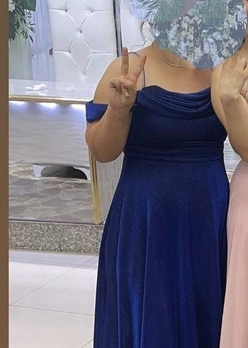 Saks mavisi abiye - Görsel 3