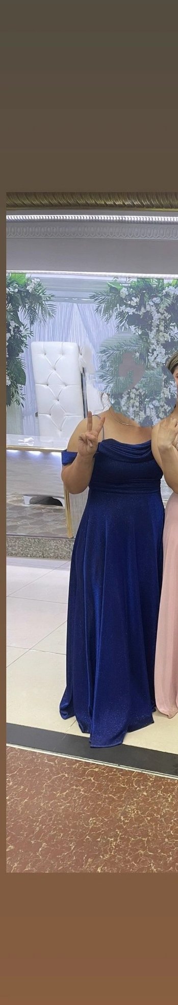 Saks mavisi abiye - Görsel 3