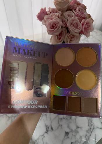 5 katmanlı makyaj paleti - Görsel 8