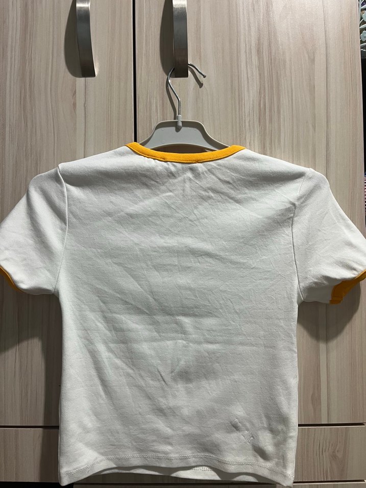 Beyaz Garfield Baskılı Tişört - Görsel 3