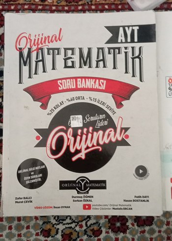  AYT Matematik Soru Bankası Seti