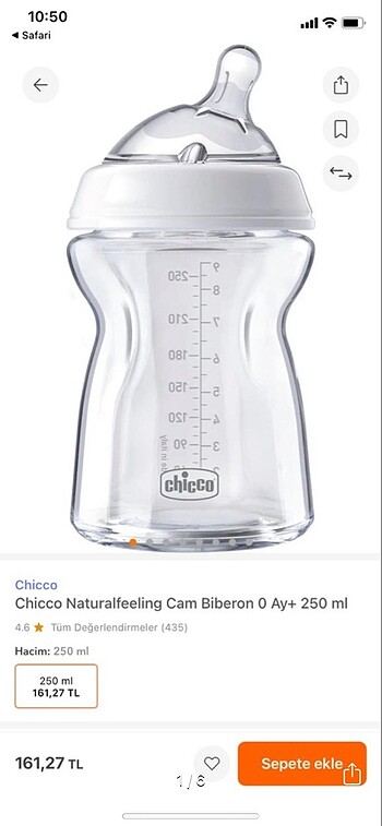 Chicco biberon
