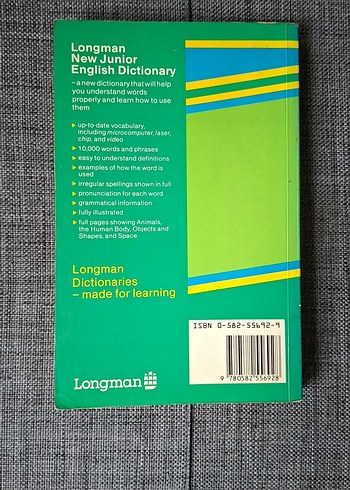 Longman New Junior İngilizce Sözlük - Görsel 2
