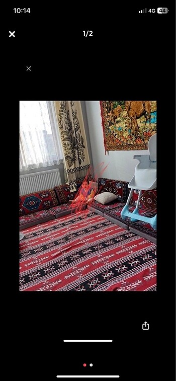 Şark odası minderi