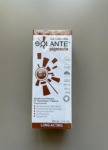 SOLANTE GÜNEŞ KREMİ 2 li
