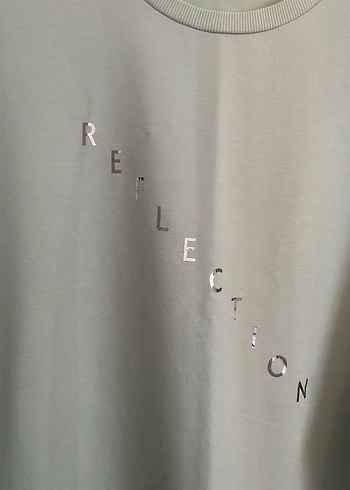 Yeşil Baskılı Kadın Sweatshirt - Görsel 2