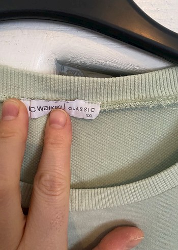 Yeşil Baskılı Kadın Sweatshirt - Görsel 3