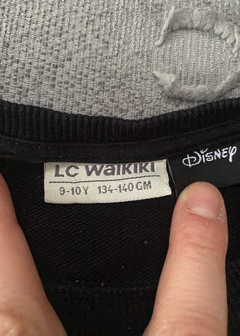 Pamuk Siyah Hamile Uzun Kollu Baskılı Tişört - Görsel 2