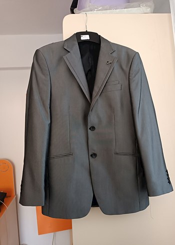 Diğer Gri Erkek Ofis Takım Elbise Ceketi