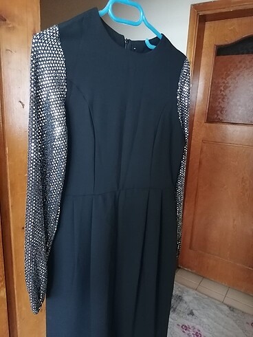 m Beden siyah Renk Taşlı abiye