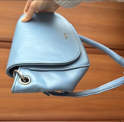 Nine west mavi kadın askılı çanta