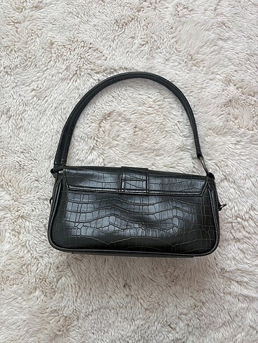 Zara Vintage deri çanta
