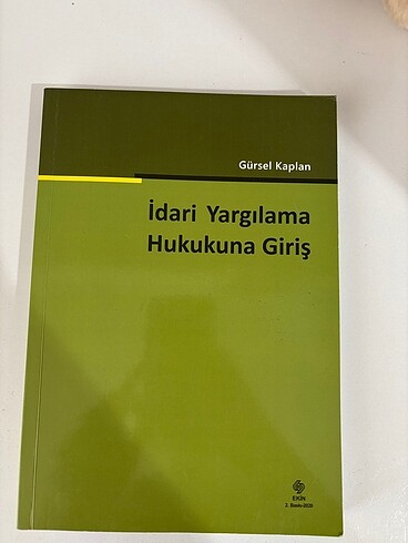 İdari yargılama hukukuna giriş kitap
