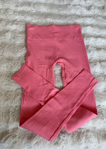 Pembe Fitilli Toparlayıcı Tayt - Görsel 6