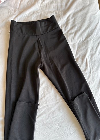 Siyah parlak tayt - Görsel 3