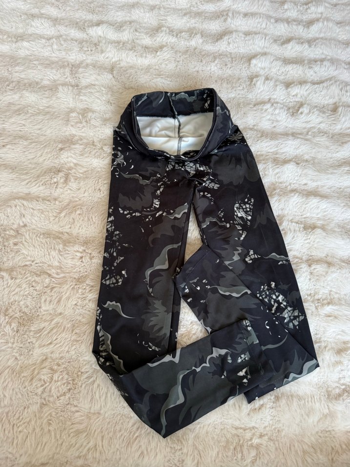 Desenli Spor Tayt - Görsel 3